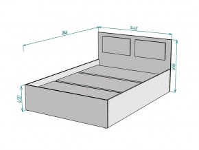 Кровать Ольга L50 ширина 1400 в Каслях - kasli.mebel74.com | фото 3