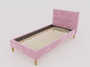 Кровать Пайли 900 розовый в Каслях - kasli.mebel74.com | фото