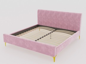 Кровать Рошаль 1400 розовый в Каслях - kasli.mebel74.com | фото 1