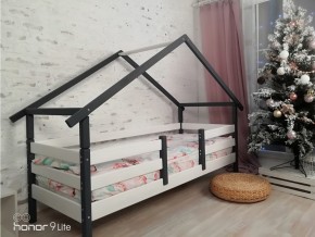 Кровать Сонечка одноярусная с крышей в Каслях - kasli.mebel74.com | фото