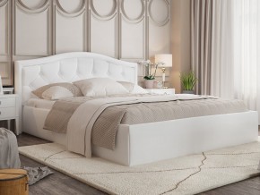 Кровать Стелла 1600 белая подъемная в Каслях - kasli.mebel74.com | фото 3