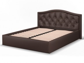 Кровать Стелла 1600 подъемная коричневая в Каслях - kasli.mebel74.com | фото