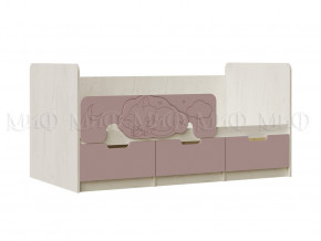 Кровать Юниор-4 800х1600 Шарли Pink в Каслях - kasli.mebel74.com | фото