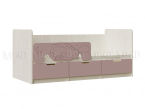 Кровать Юниор-4 800х1800 Шарли Pink в Каслях - kasli.mebel74.com | фото 1