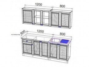 Кухня Хозяюшка 2000 трюфель в Каслях - kasli.mebel74.com | фото 2