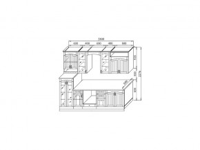 Кухня Кантри 2800 мм в Каслях - kasli.mebel74.com | фото 2