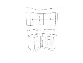 Кухонный гарнитур 25 Лофт 1200х1400 мм в Каслях - kasli.mebel74.com | фото 2