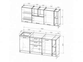 Кухонный гарнитур Лариса макси 4 1800 мм в Каслях - kasli.mebel74.com | фото 6