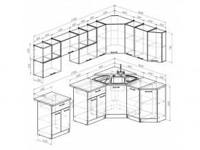 Кухонный гарнитур Надежда оптима 5 2700х1600 мм в Каслях - kasli.mebel74.com | фото 5