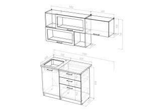 Кухонный гарнитур Светлана экстра 1700 мм в Каслях - kasli.mebel74.com | фото 5