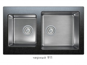 Мойка комбинированная Tolero twist TTS-840 Черный 911 в Каслях - kasli.mebel74.com | фото 1