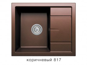 Мойка кварцевая Tolero R-107 Коричневый 817 в Каслях - kasli.mebel74.com | фото