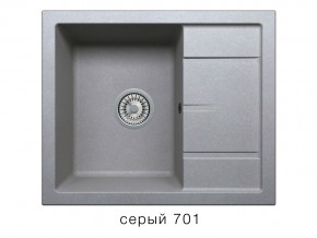 Мойка кварцевая Tolero R-107 Серый 701 в Каслях - kasli.mebel74.com | фото