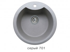 Мойка кварцевая Tolero R-108E Серый 701 в Каслях - kasli.mebel74.com | фото