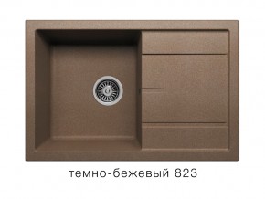 Мойка кварцевая Tolero R-112 Темно-бежевый 823 в Каслях - kasli.mebel74.com | фото 1