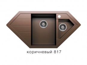 Мойка кварцевая Tolero R-114 Коричневый 817 в Каслях - kasli.mebel74.com | фото 1