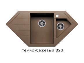 Мойка кварцевая Tolero R-114 Темно-бежевый 823 в Каслях - kasli.mebel74.com | фото 1