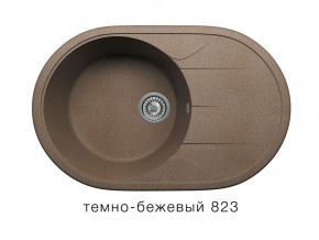 Мойка кварцевая Tolero R-116 Темно-бежевый 823 в Каслях - kasli.mebel74.com | фото 1