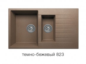 Мойка кварцевая Tolero R-118 Темно-бежевый 823 в Каслях - kasli.mebel74.com | фото