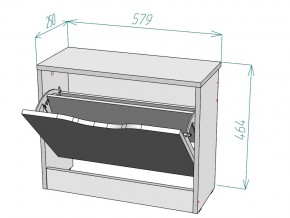 Обувница W2 в Каслях - kasli.mebel74.com | фото 3