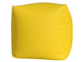 Пуф Куб макси желтый в Каслях - kasli.mebel74.com | фото