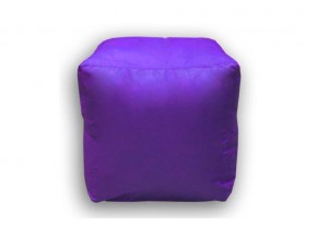 Пуф Куб мини фиолетовый в Каслях - kasli.mebel74.com | фото