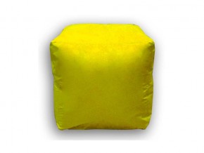Пуф Куб мини желтый в Каслях - kasli.mebel74.com | фото