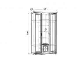 Шкаф 3-створчатый Белла в Каслях - kasli.mebel74.com | фото 2