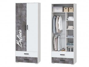 Шкаф для одежды с ящиками в Каслях - kasli.mebel74.com | фото