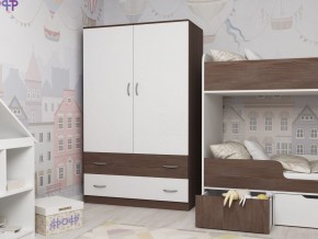 Шкаф двухстворчатый бодега-белый в Каслях - kasli.mebel74.com | фото 1