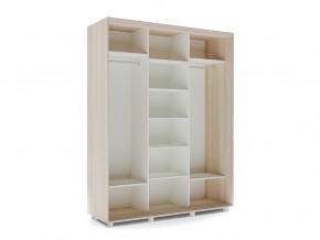 Шкаф-купе Дивный ОД 18-6-112 трехдверный белый в Каслях - kasli.mebel74.com | фото 2