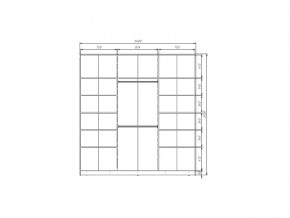 Шкаф-купе Max МШ-25-6-24/2-999 пленка Oracal черная в Каслях - kasli.mebel74.com | фото 2