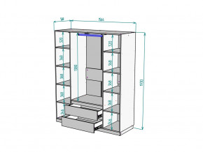 Шкаф Malta light H302 Белый в Каслях - kasli.mebel74.com | фото 2