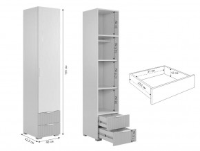 Шкаф однодверный 107.01 Зефир в Каслях - kasli.mebel74.com | фото 2