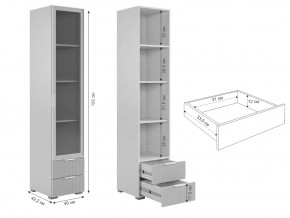 Шкаф однодверный 107.03 Зефир в Каслях - kasli.mebel74.com | фото 2