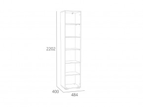 Шкаф-пенал Элиот НМ 041.71 в Каслях - kasli.mebel74.com | фото 2