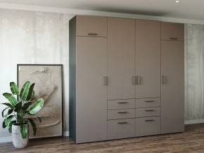 Шкаф распашной 2400А Мокко в Каслях - kasli.mebel74.com | фото