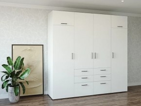 Шкаф распашной 2400Б Жемчуг в Каслях - kasli.mebel74.com | фото