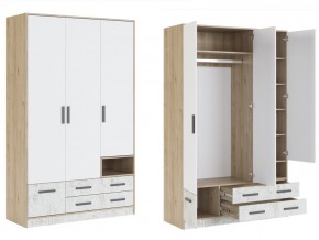 Шкаф трехдверный Алиса мод.10 в Каслях - kasli.mebel74.com | фото 1