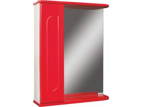 Шкаф зеркало Радуга Красный 60 левый/правый в Каслях - kasli.mebel74.com | фото 1