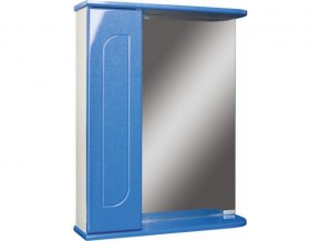 Шкаф зеркало Радуга Синий металлик 50 левый/правый в Каслях - kasli.mebel74.com | фото