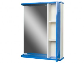 Шкаф зеркало Радуга Синий металлик 50 левый/правый в Каслях - kasli.mebel74.com | фото 3