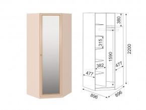 Спальня модульная Беатрис Дуб млечный в Каслях - kasli.mebel74.com | фото 2