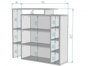 Стеллаж S36 в Каслях - kasli.mebel74.com | фото 3