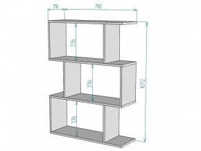 Стеллаж S53 в Каслях - kasli.mebel74.com | фото 3