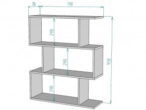 Стеллаж S55 в Каслях - kasli.mebel74.com | фото 3