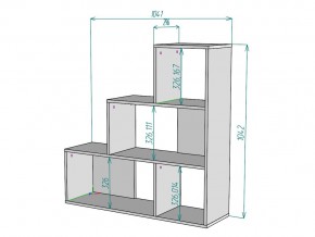 Стеллаж S64 в Каслях - kasli.mebel74.com | фото 3