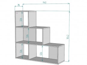 Стеллаж S66 в Каслях - kasli.mebel74.com | фото 3