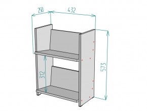 Стеллаж S70 в Каслях - kasli.mebel74.com | фото 3