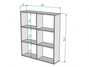 Стеллаж S87 в Каслях - kasli.mebel74.com | фото 3